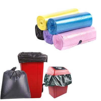 China Hot Selling Disposable Polypropylene Plastic Bags Custom Printed Bin Liner Bag For Household for sale