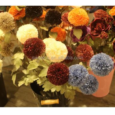 China Factory price beautiful colorful fabric artificial garden rose flowers for wedding decoration home decoration for sale