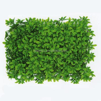 China Factory Eco-friendly Vertical Plastic Outdoor Wall Boxwood Green Hot Selling Factory Artificial Wall Panel for sale