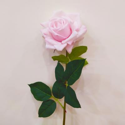 China Wedding Rose Flower Latex Rose Moisturizing Hand Feeling Artificial Flower Real Touch Color Big Heads for sale