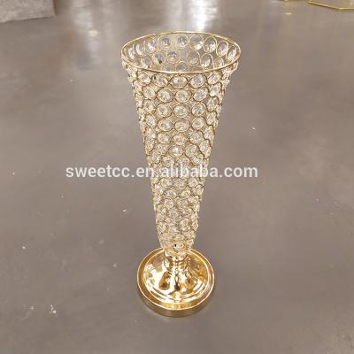 China 2020 light weight crystal flower ball centerpiece for wedding table for sale