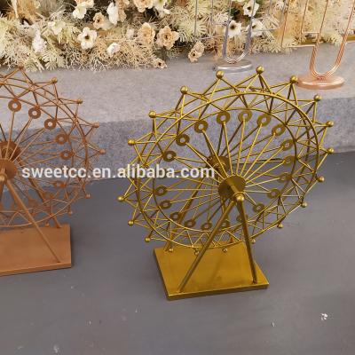 China 2020 light weight small ferris wheel table centerpiece for wedding for sale