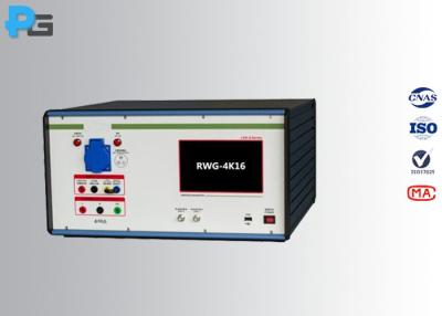 China 100KHz/0.5μs Ring Wave Generator 16A CDN voor het Simuleren van Oscillerend Voorbijgaand LCD Touch screen Te koop