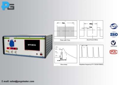 China Testgerät 0~5KV EMC, elektrischer schneller vorübergehender Antrieb des Test-Explosions-Generator-1~255 justierbar zu verkaufen