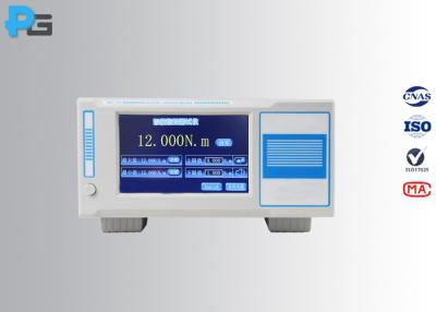 China 5 Drehmomentmesser Zoll-Touch Screen Lampcaps Digital für E26/E27 E14 B22d G5/G13 E40 zu verkaufen