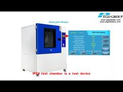 IPX9K High Pressure and Temperature Water Ingress Protection Test Chamber ISO20653 For Auto Parts