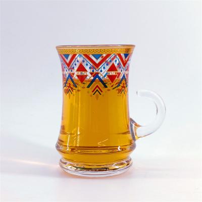 China Premium Arabische Teetasse Glatte Oberfläche Traditionelle türkische Teetasse zu verkaufen