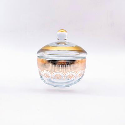 China Custom-Moderne Glas-Süßigkeiten Schüsseln 10,8cm Tiefe Elegant für zu Hause zu verkaufen