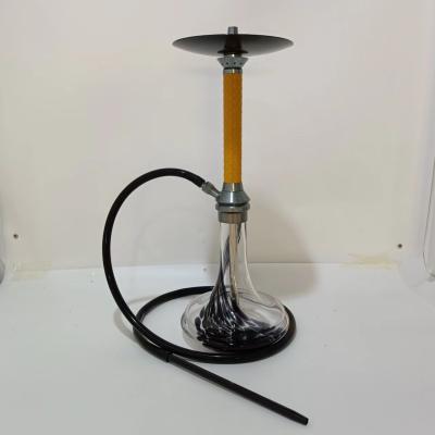 China Crystal Shisha Hookah Glass Bottle Customized Hookah Portable Air Smoke Nargile Accessories For Smoking for sale