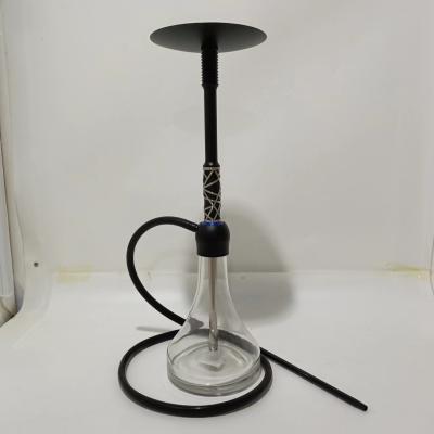 China Shisha de narguilé de alta qualidade com material ecológico Fumo de ar Acessórios nargílicos com garrafa de vidro de boca reta à venda