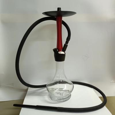 China Prático vidro feito à mão Shisha Narguilé transparente de vidro de cor Design de moda Nargile com acessórios para fumar à venda