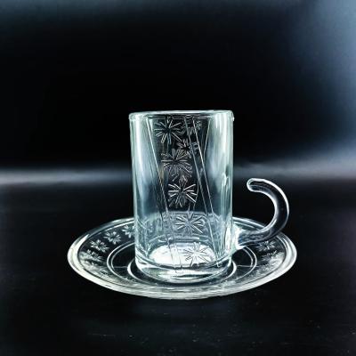 Chine 132g Capacité tasse de thé arabe pour les boissons traditionnelles de thé à vendre