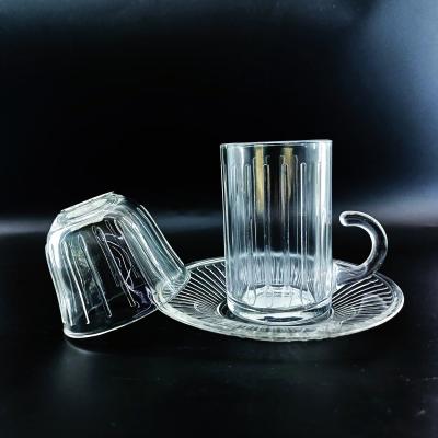 Κίνα Simple design turkish tea cup sets cawa cup saucers tea cup with cutting wholesale price can make different combination προς πώληση