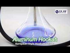 Multicolor Aluminum Hookah