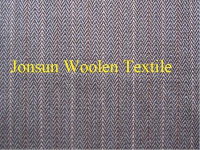 China Wool Herringbone Fabric for sale