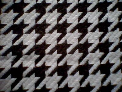 China Wool Houndstooth Fabric for sale