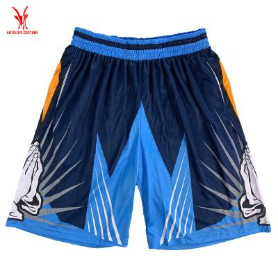 China Cheap Custom Made Antibacterial Sublimation Basketball Shorts For Team for sale