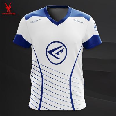 China 2020 Anti Shrink Good Quality Game T-shirt Design Your Logo Custom Mens Blank E-sports Tank Tops for sale