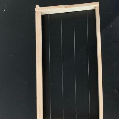 China Pine or fir beekeeping equipmentpine wooden frame with cable for beehive for sale