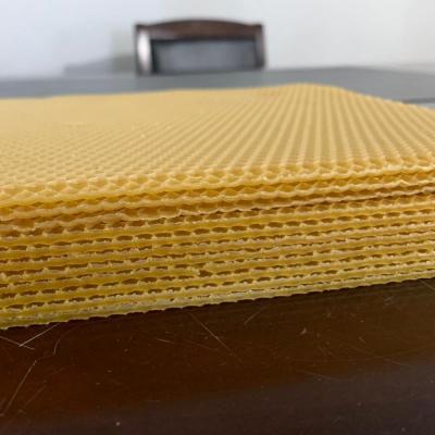 China 100% Pure Beeswax Foundation Beeswax Sheet for sale