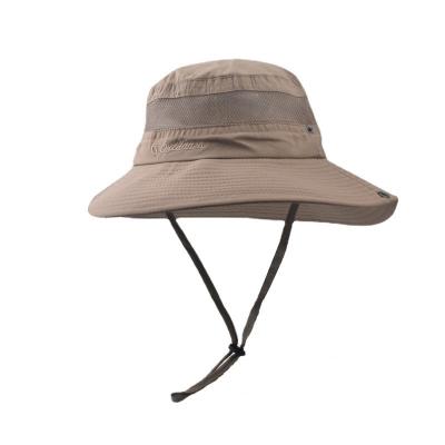 China COMMON Custom Cheap Outdoor Men And Women Solid Color Sun Shade Absorption Bucket Breathable Sweat Hat for sale