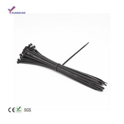 China Size quality; Anti-skid stop; Durab Factory Black Nylon 2.8x250 Nylon Cable Tie Sizes 66 Directly Wholesale for sale