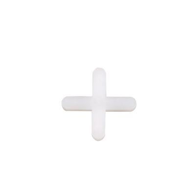 China 3mm Tile System Cross Leveling Tile Leveling Installation Tool Tile Cross Spacer Plastic Cross Spacer For Ceramic for sale