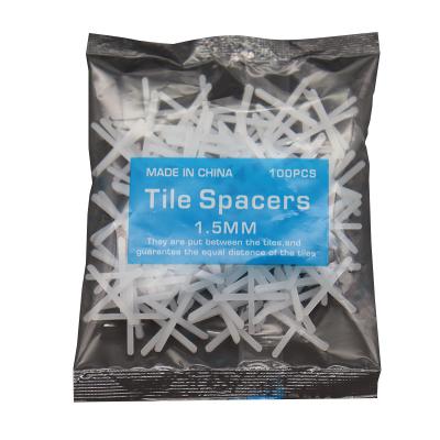 China 1mm 1mm smallest tile spacers porcelain tile spacers for sale