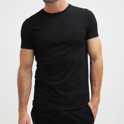 China Cheap wholesale custom made men's cotton slim fit plain white empty gym t-shirt QUICK DRY for sale