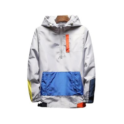 China New RBX Fashion QUICK DRY custom plus size mens anorak jacket for men for sale