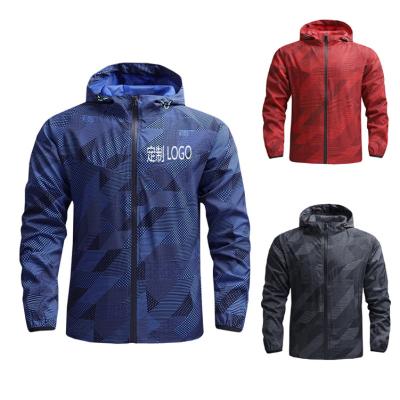 China Rbx 2022 New Design Men's Outdoor Sports Jacket Men's Spring And Autumn Thin Casual Jacket Windbreaker Waterproof With Logo for sale