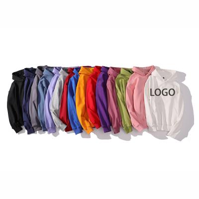 China 2022 Custom Solid Color Windproof OEM Logo Blank Personalized Sports Hoodie Oversized Plus Size Men's Hoodie for sale