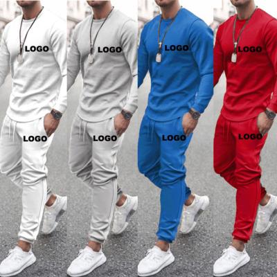 China RBX Logo Private Jogger Suit Set Mens Viable Custom Single Track Sweat Suit Set Two Piece Tracksuit Sweatsuit Jogging White for sale