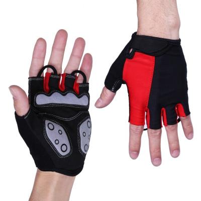 China Cycling / Racing / Custom Logo Riding / Motocross Top Half Finger Bike Sports MTB Men Women Cycling Gloves for sale