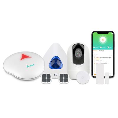 Κίνα Smart home security system house and security alarm in one WIFI GSM alarm security system on FSK433mhz προς πώληση