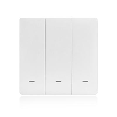 China Smart home wall switch lights wall switch smart touch scene panel has APP to control remotely à venda