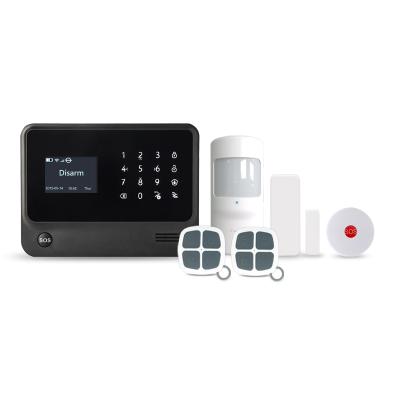 China GSM & PSTN Alarm System 2021 Hot Sale Home Alarm System Wireless WiFi GSM GPRS SMS Burglar Security Alarm System zu verkaufen