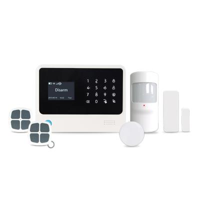 中国 GSM & WiFi Alarm System China Factory Supply G90B Plus Wifi GSM GPRS Home Security Intruder Alarm System Work With 100 Wireless Sensors 販売のため