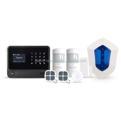 China GSM & PSTN CID/SIA Alarm System Support WIFI/GSM Protocol GS-G90B Plus,Home Security Wireless Fire Alarm System With Central Monitoring à venda