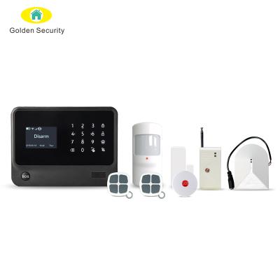 China 10 Years Factory Wired Alarm System G90B PLUS Wireless Home Security With ROHS Certificate And 8 Wired Zones GS-G90B à venda