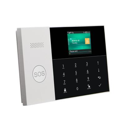 중국 Large Touch Screen WIFI/GSM/4G Wifi Alarm System Home Security Alarm System Intruder Alarm System Wireless Security 판매용