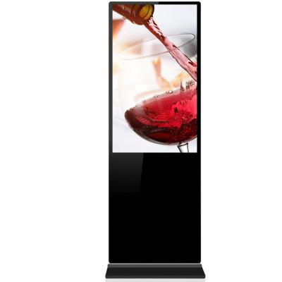 China OSK LD-4302 43 inch indoor ultrathin digital signage indoor display stand advertising large screen display for USB drive instant playback for sale