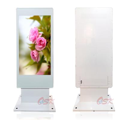 China Indoor OSK LD-5504 RK3288 55 Inch Digital Advertising Machine HD Screen Signage LCD Player Indoor Standing Video Advertising Kiosk for sale