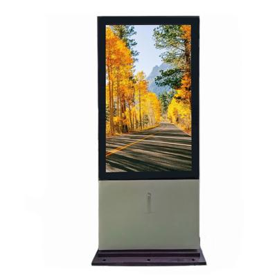 China OSK indoor LD-6501 65 inch floor standing lcd signage screen outdoor outdoor advertising display digital advertising display for sale