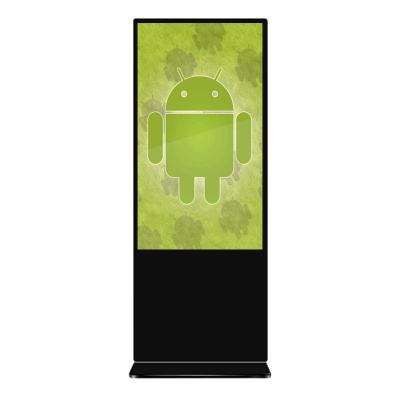 China Indoor OSK LD-4905 49 Inch Indoor Floor Stand Touch Totem Digital Signage Kiosk Android Infrared LCD Advertising Display Screen for sale