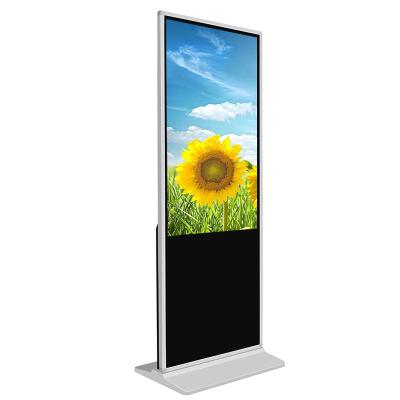 China Indoor LD-4905 49 Inch Supermarket/Mall Touch Screen Kiosk Floor Stand Advertising Racks Indoor Digital Signage LCD Player for sale