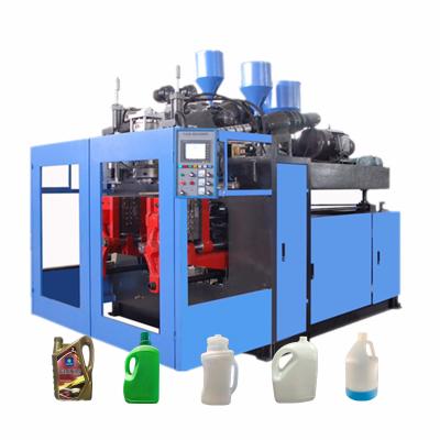 China PXB70D Bottle Max 5L Container Double Station Blow Molding Machine for sale