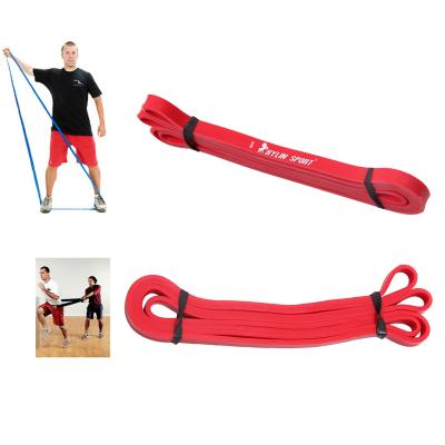 China Natural Latex Fitness Training Latex Yoga Power Resistance Pull Up Aid Bands for sale