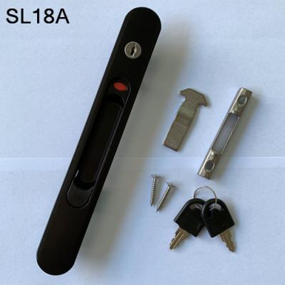 China Modern security sliding door lock with key for sale