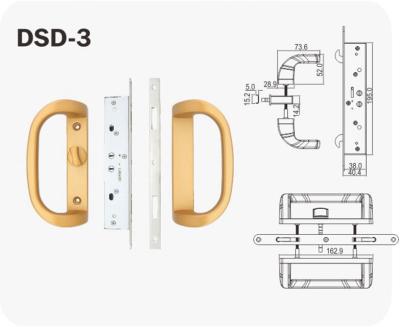 China Modern Universal Aluminum Patio Sliding Door Handles for sale